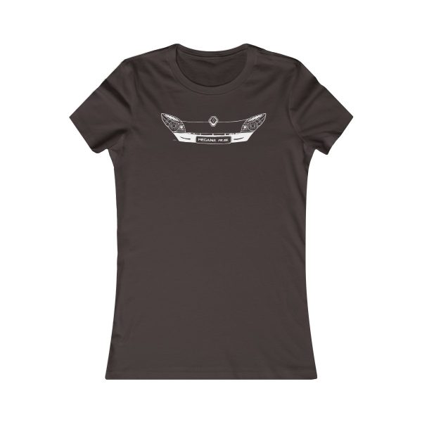 Renault Megane RS250 Women's T-Shirt - White Design - Image 2
