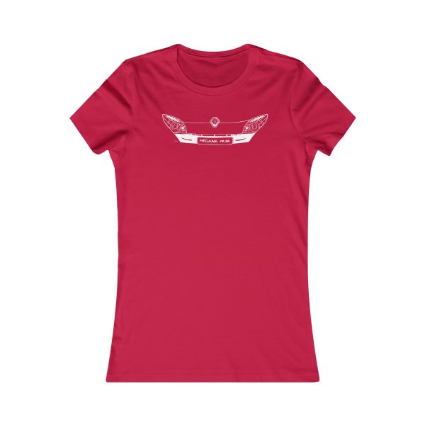 Renault Megane RS250 Women's T-Shirt - White Design - Image 9