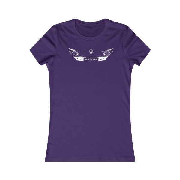 Renault Megane RS250 Women's T-Shirt - White Design - Image 7