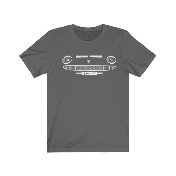 Short Sleeve Tee - Lamborghini Miura White - Image 6