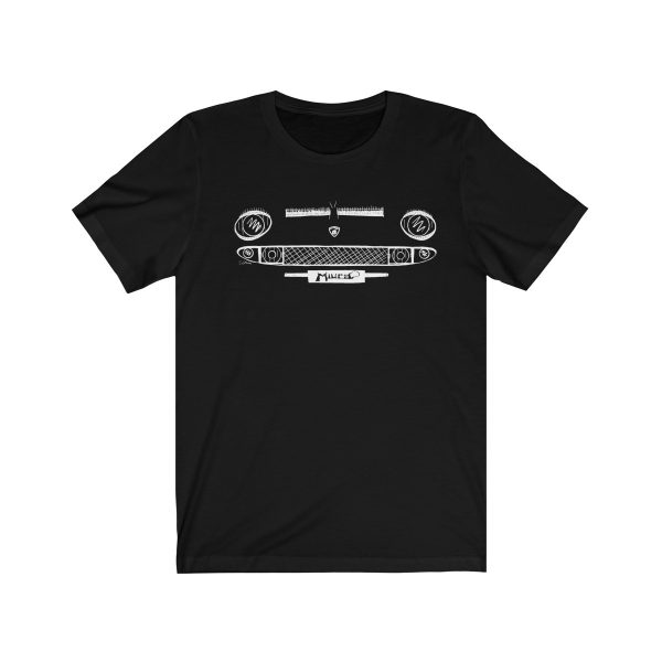 Short Sleeve Tee - Lamborghini Miura White - Image 3