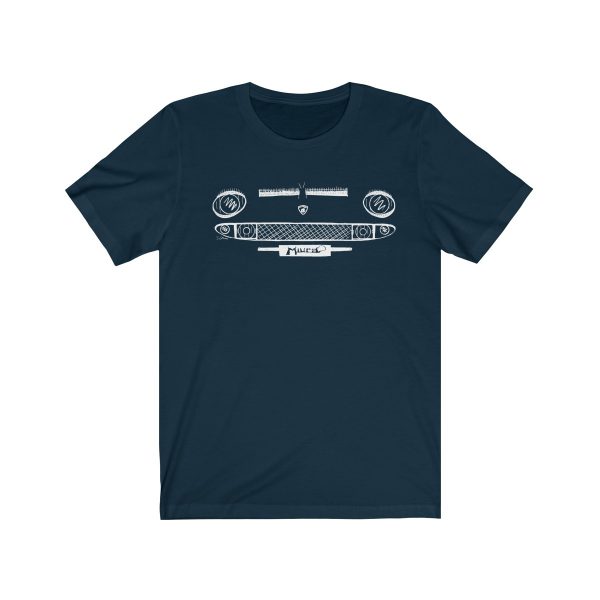 Short Sleeve Tee - Lamborghini Miura White