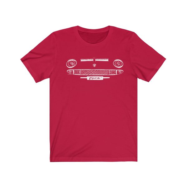 Short Sleeve Tee - Lamborghini Miura White - Image 10