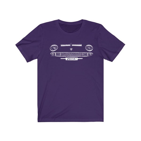 Short Sleeve Tee - Lamborghini Miura White - Image 8