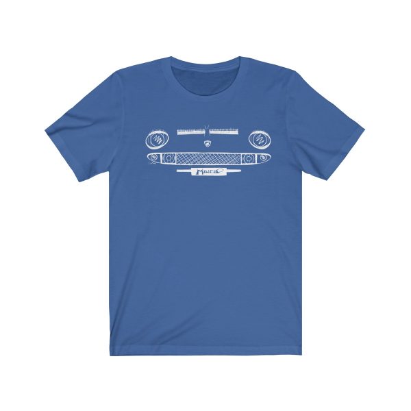 Short Sleeve Tee - Lamborghini Miura White - Image 5