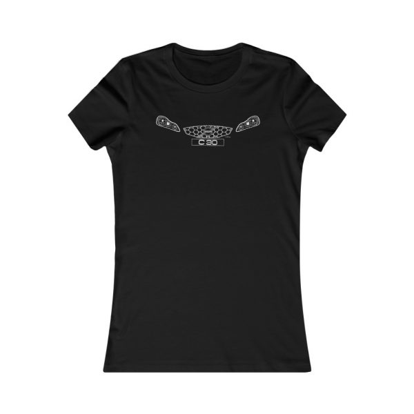 Women's Tee - Volvo C30 White - Image 3