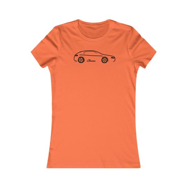 Women's Tee - Alfa Romeo Brera Profile - Image 3