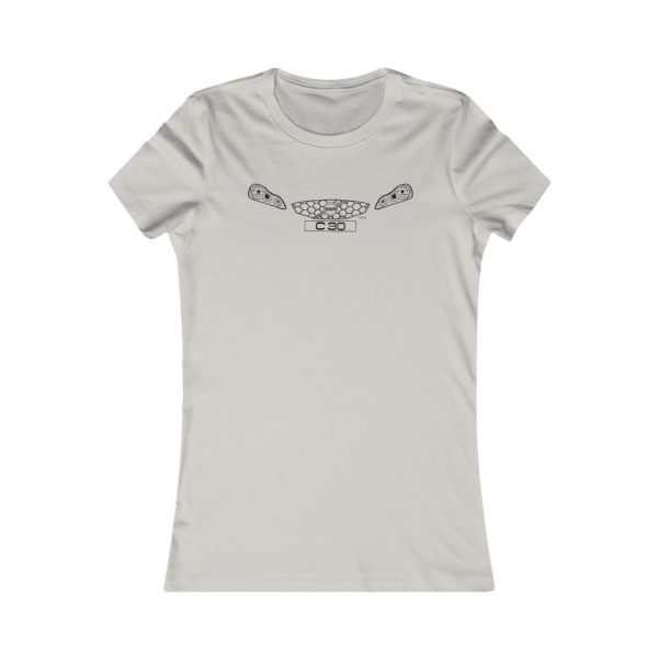 Women's Tee - Volvo C30 - Image 4