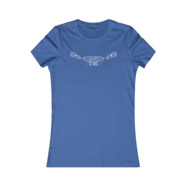 Women's Tee - Volvo C30 White - Image 5