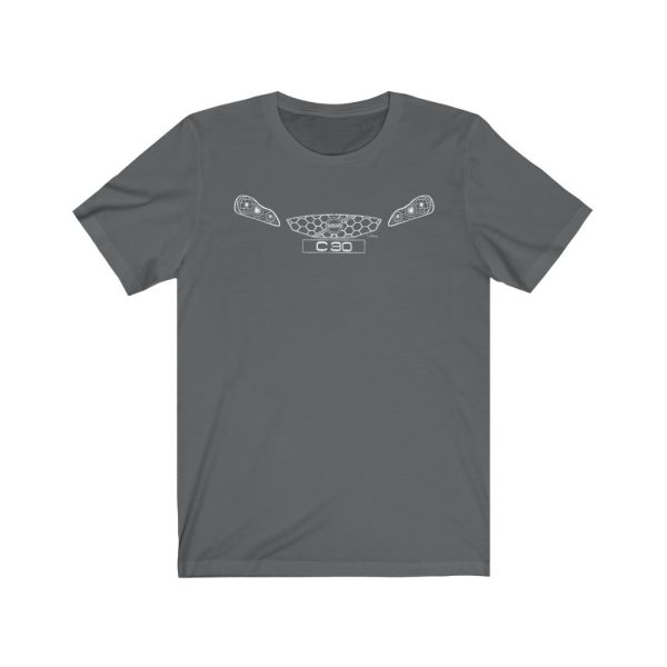 Short Sleeve Tee - Volvo C30 White - Image 6