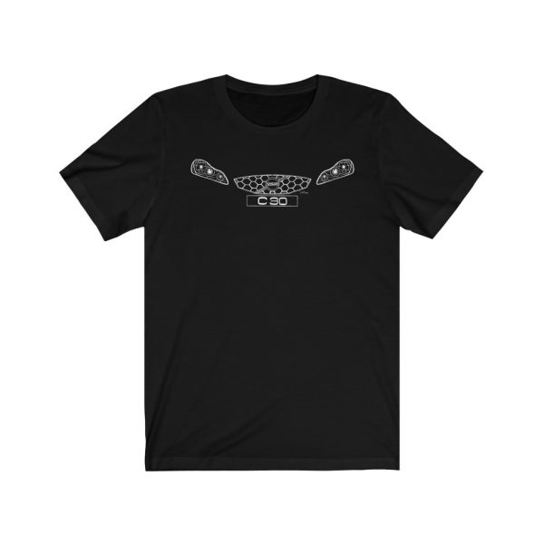 Short Sleeve Tee - Volvo C30 White - Image 3