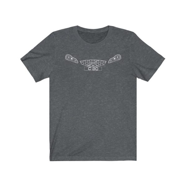 Short Sleeve Tee - Volvo C30 White - Image 7