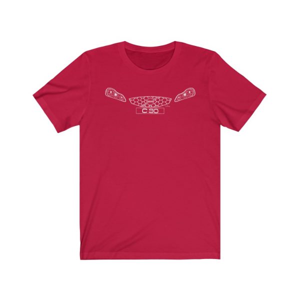 Short Sleeve Tee - Volvo C30 White