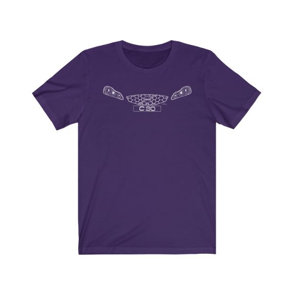Short Sleeve Tee - Volvo C30 White - Image 9