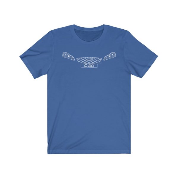 Short Sleeve Tee - Volvo C30 White - Image 5