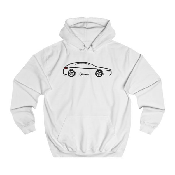 College Hoodie - Alfa Romeo Brera Profile - Image 2