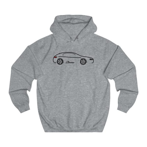 College Hoodie - Alfa Romeo Brera Profile - Image 6