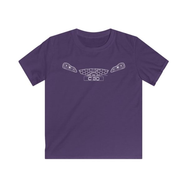 Kids Tee - Volvo C30 White