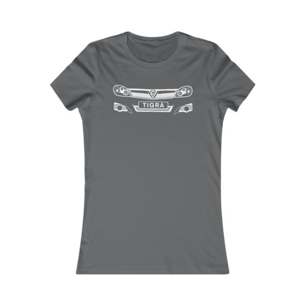 Women's Tee - Vauxhall Tigra B Front White - Image 6