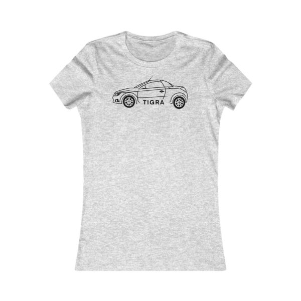 Women's Tee - Vauxhall Tigra B Side View - Image 6
