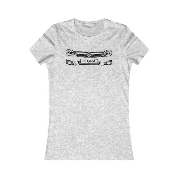 Women's Tee - Vauxhall Tigra B Front - Image 6
