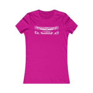 Women's Tee - Vauxhall Tigra B Front White