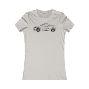 Women's Tee - Vauxhall Tigra B Side View