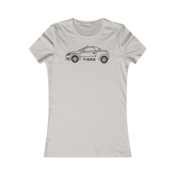 Women's Tee - Vauxhall Tigra B Side View