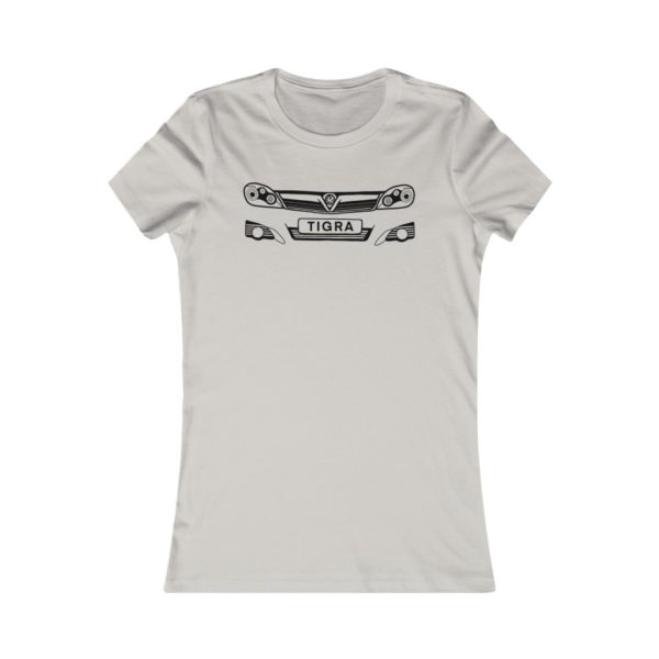 Women's Tee - Vauxhall Tigra B Front - Image 4
