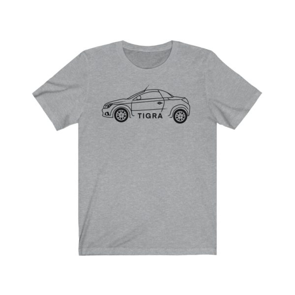 Short Sleeve Tee - Vauxhall Tigra B Side View - Image 7