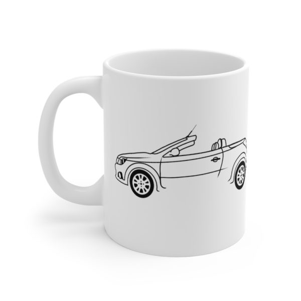 Mug - Vauxhall Tigra B Side View Top Down