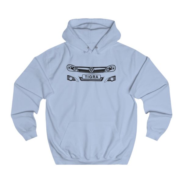 College Hoodie - Vauxhall Tigra B Front - Image 4