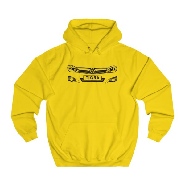 College Hoodie - Vauxhall Tigra B Front - Image 3